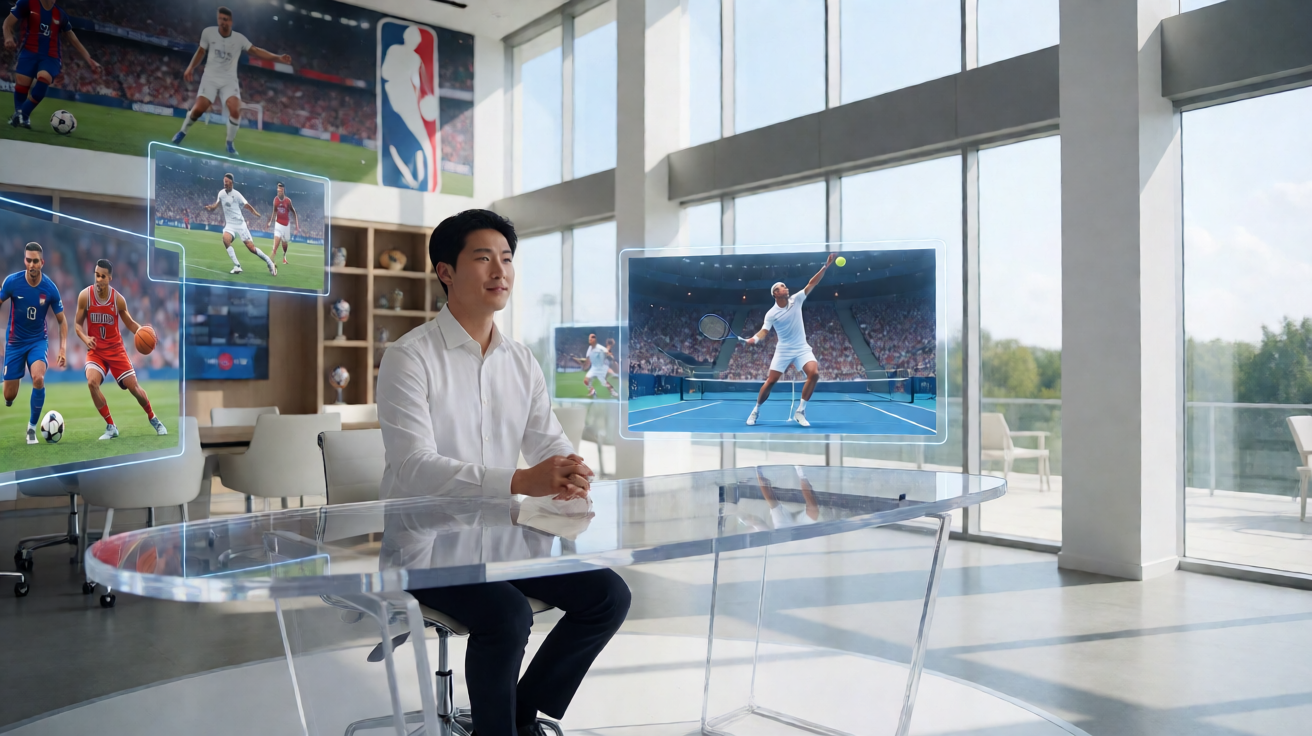 Bsports必一运动体育资讯平台界面展示足球篮球网球等多项目赛事内容